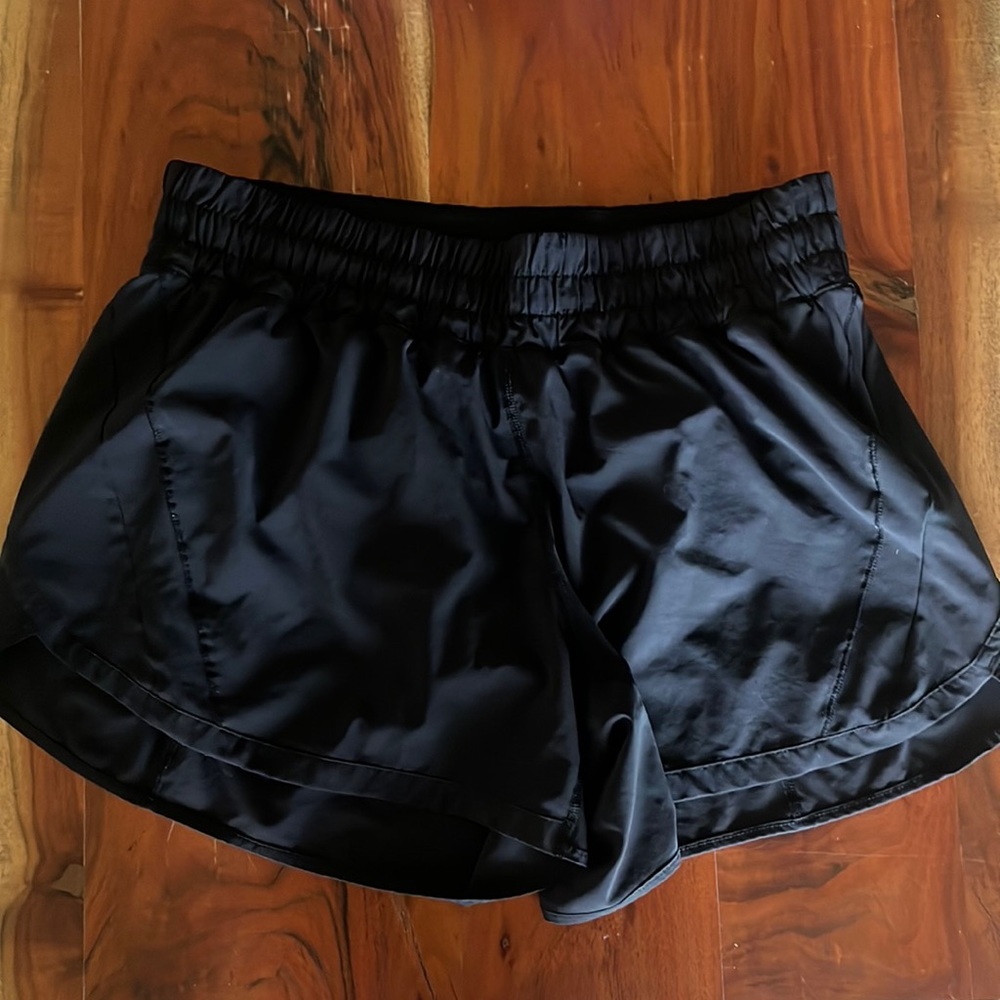 Black lululemon shorts